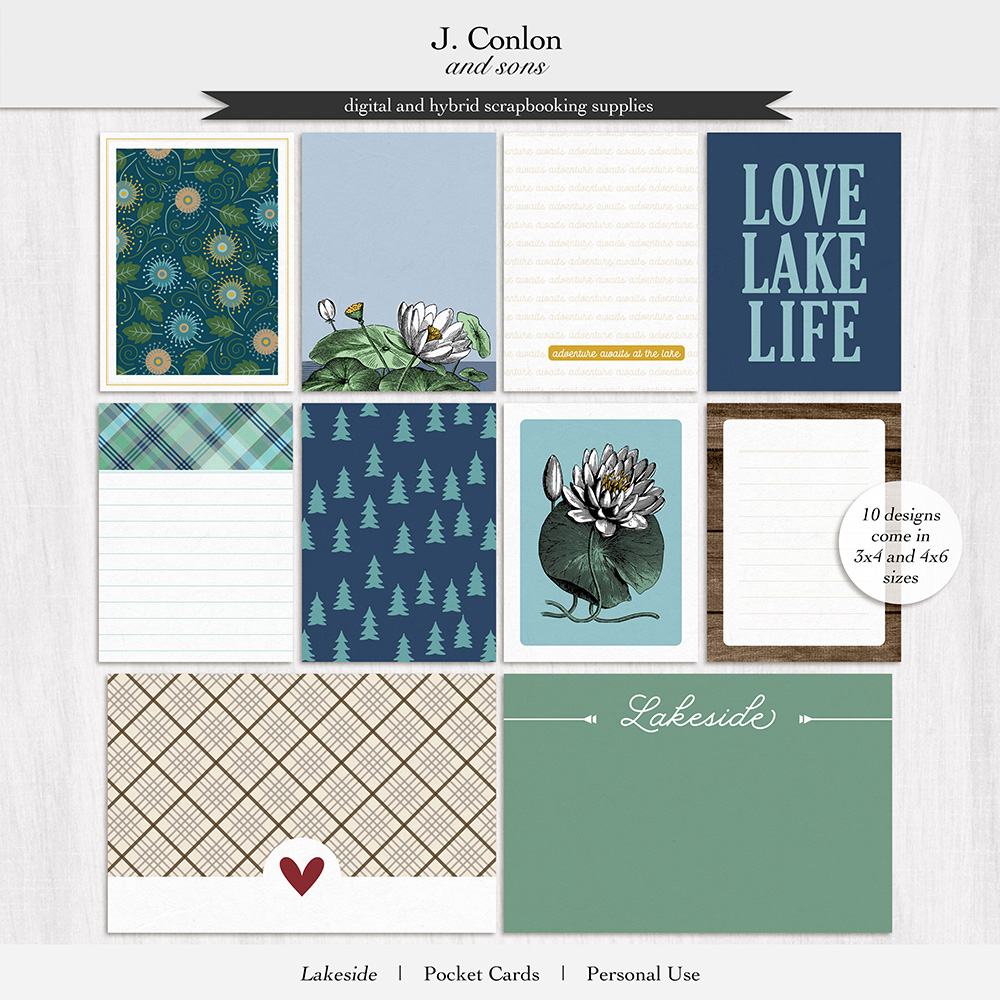 Lakeside Pocket Cards J. Conlon and Sons