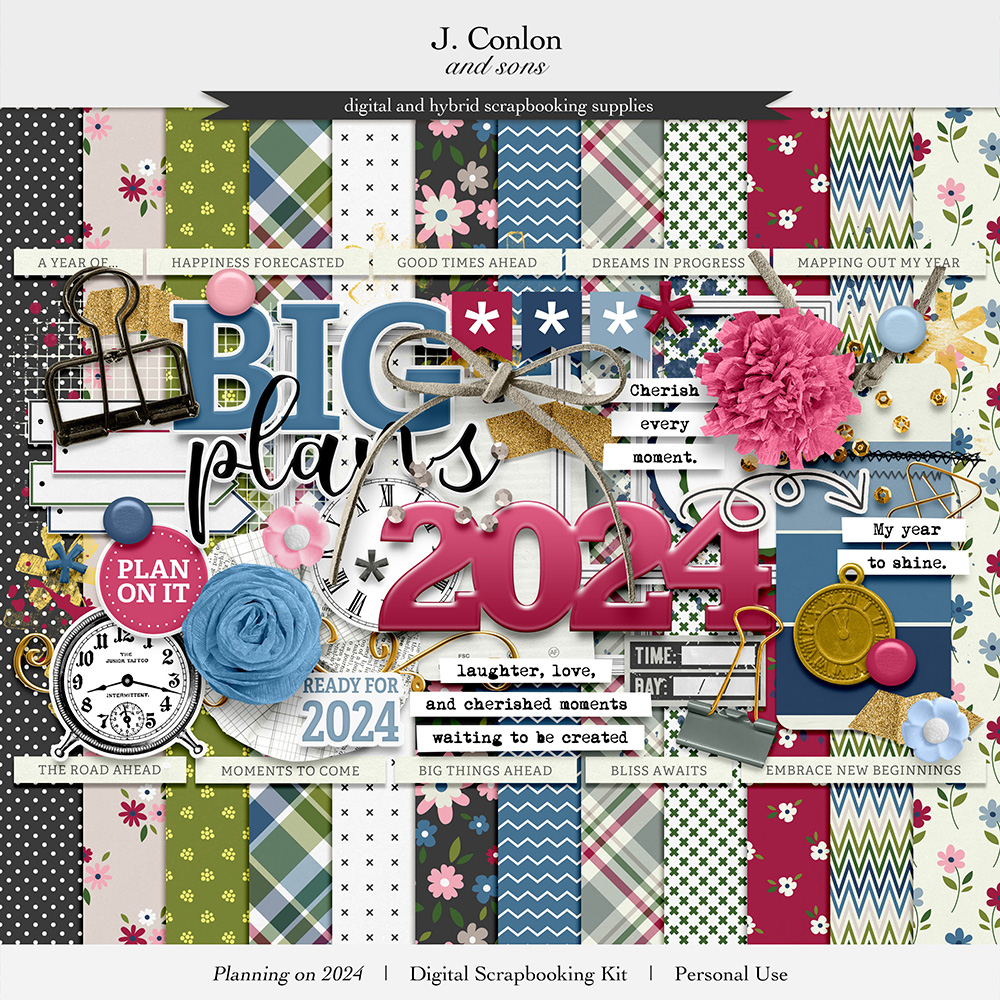 January 2024 Scrapbook Kit Reveal - ScrapbookingStore